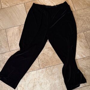 Bob Mackie Black Straight Leg Pants